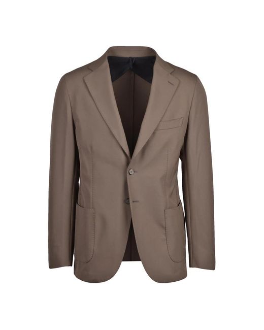 Santaniello Brown Blazers for men