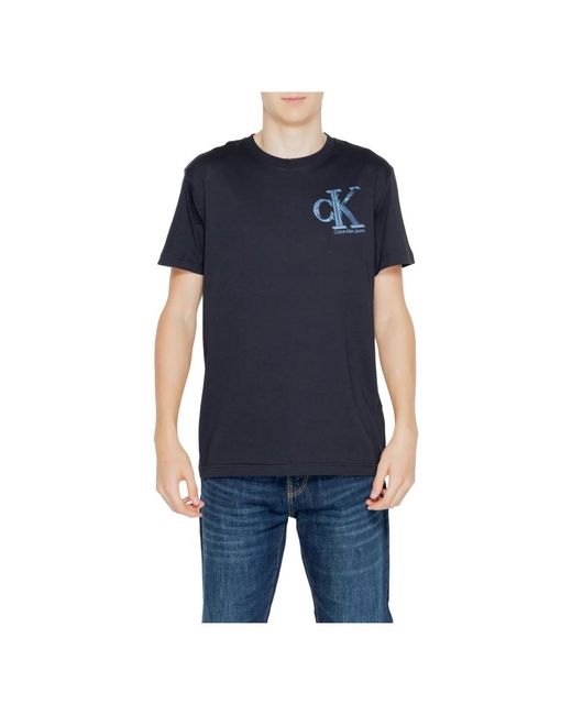 Calvin Klein Blue T-Shirts for men