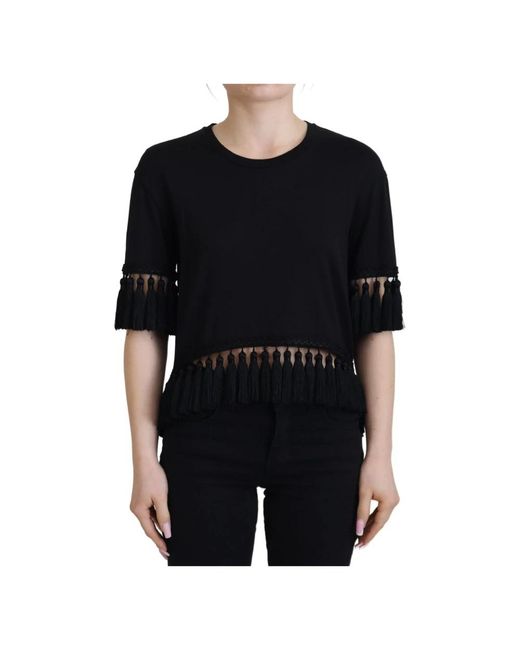 Dolce & Gabbana Sweaters in het Black