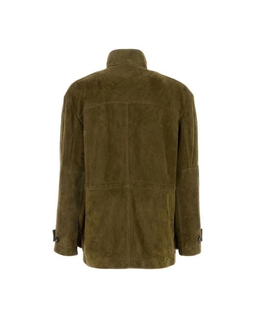 Ferragamo Green Light Jackets for men