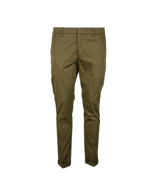 Dondup Green Chinos for men