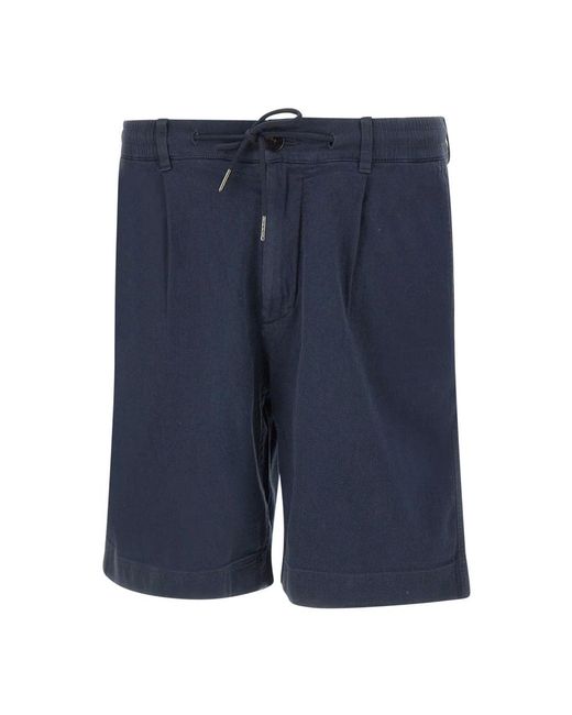 Woolrich Blue Casual Shorts for men