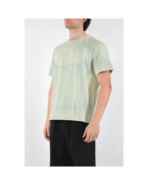 Mauro Grifoni Green T-Shirts for men