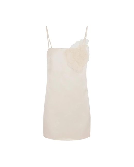 Elisabetta Franchi Natural Short Dresses