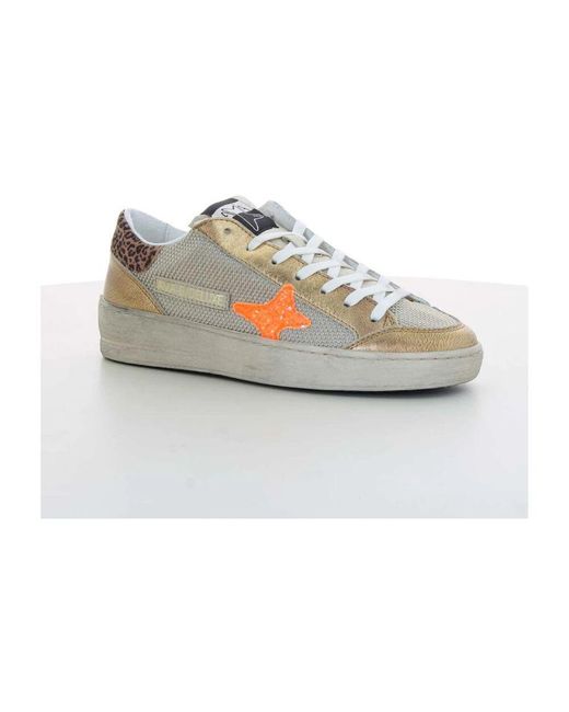 AMA BRAND Gray Schuhe orange
