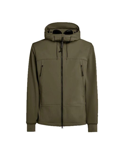 C P Company C.p. firma shell-r goggle jacke ivy in Green für Herren