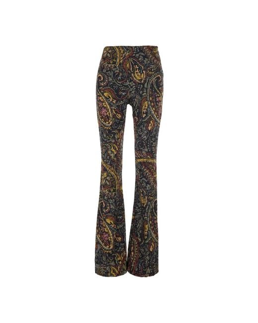 Etro Uitlopende Broek in het Gray