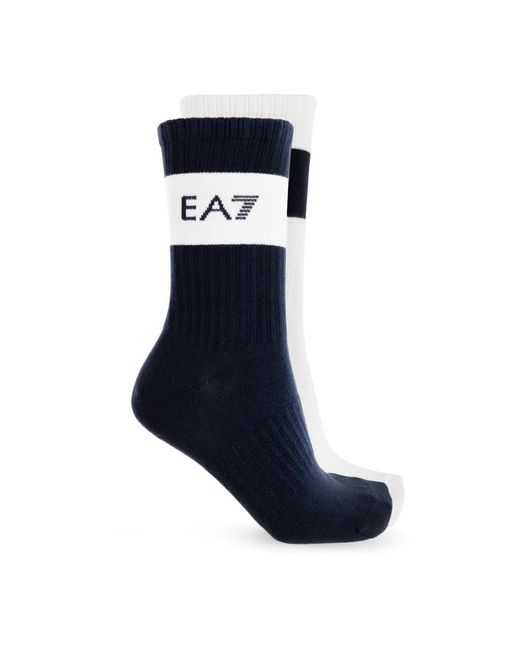 Socks EA7 de color Blue