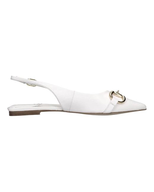 Jeffrey Campbell White Ballerina Shoes