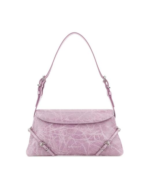 Givenchy Purple Shoulder Bags