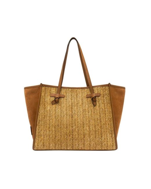 Gianni Chiarini Brown Shopping Bags