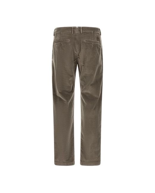 Jacob Cohen Gray Straight Trousers for men