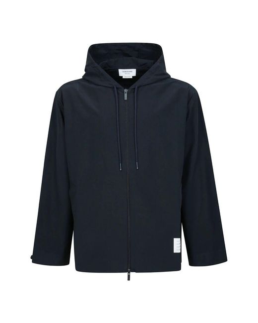 Thom Browne Frühlings-Ripstop-Jacke in Blue für Herren