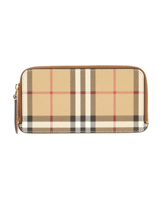 Burberry Accessoires ,Stijlvolle Portemonnees En Kaarthouders in het Natural