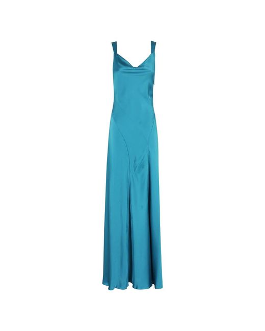 Maxi Dresses di Alberta Ferretti in Blue