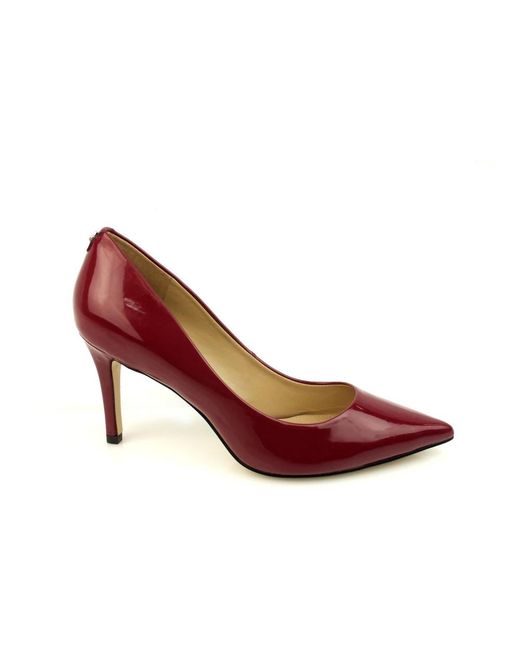 Guess Schoenen ,Rood ,Leer Pumps in het Red