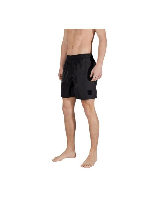 ARMANI EXCHANGE Black Casual Shorts for men