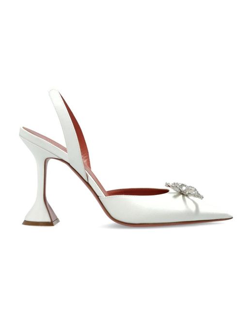 AMINA MUADDI Metallic Pumps