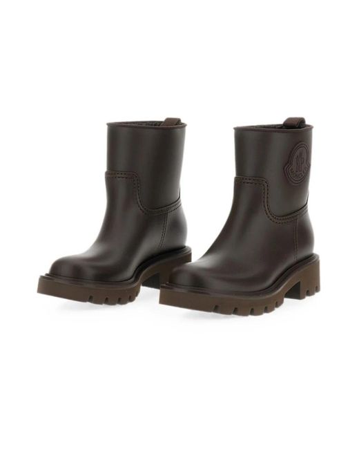 Moncler Brown Wellies