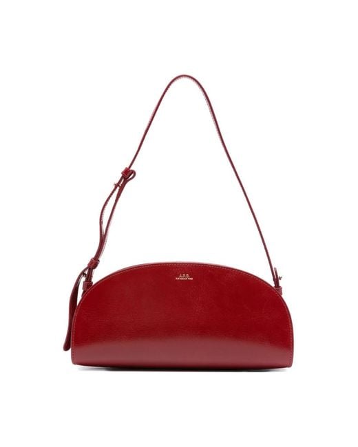 Shoulder Bags di A.P.C. in Red