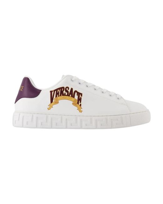 Sneakers Versace de hombre de color White