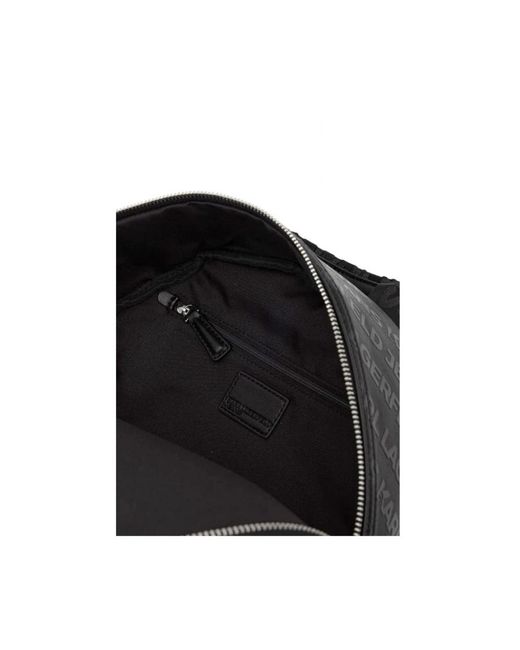 Karl Lagerfeld Black Backpacks