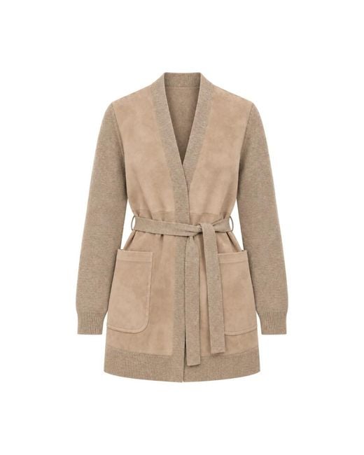 Max Mara Cardigans in het Natural