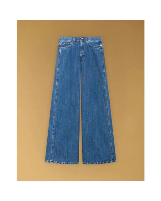 PT Torino Blue Wide Jeans
