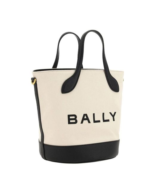 Tote Bags di Bally in Natural