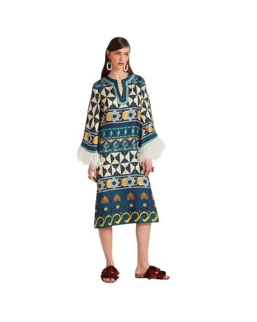 Midi Dresses LaDoubleJ de color Blue