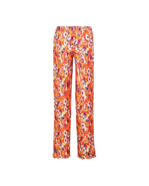 MSGM Wide Trousers in het Orange