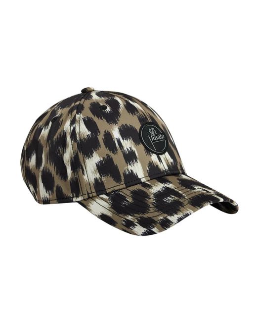 Fusalp Accessoires ,Veelkleurig ,Satijn Leopard Cap in het Black