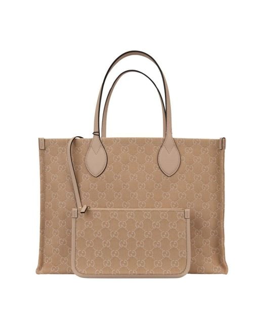 Gucci Brown Tote Bags