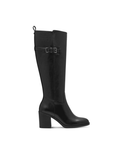 Tamaris Enkelboots Met Gesloten Hak in het Black