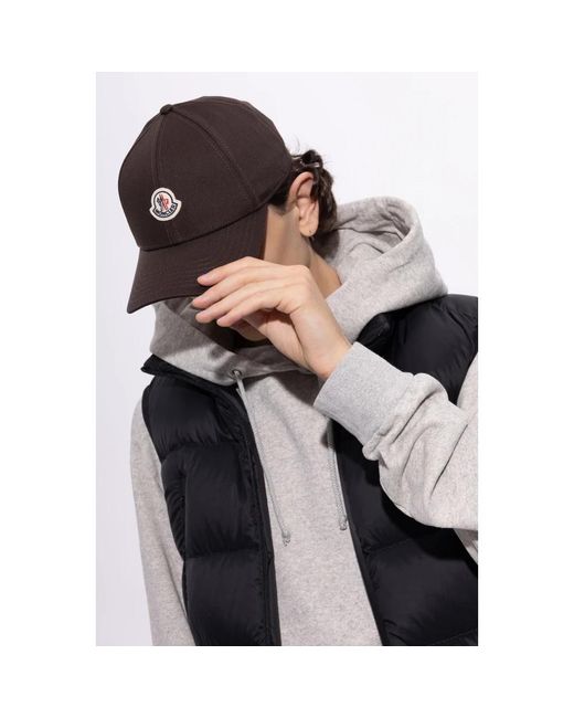 Caps di Moncler in Brown da Uomo