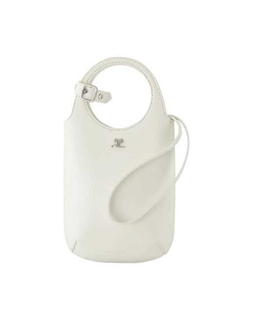 Courreges White Slim Bag