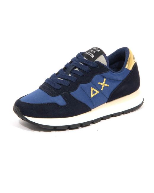 Sun 68 Blue Sneakers