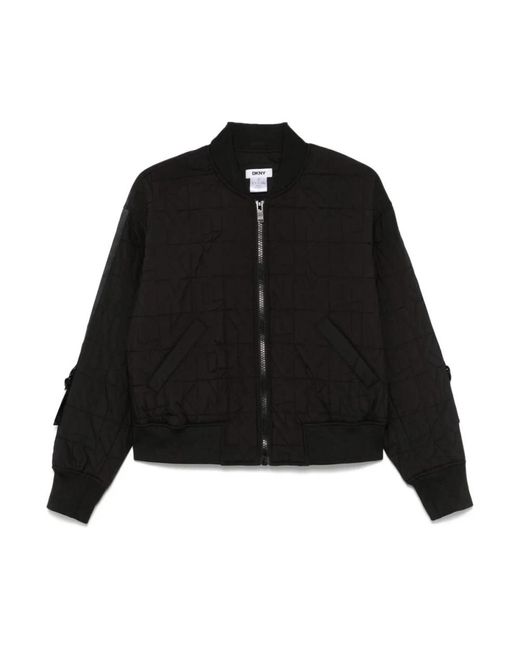 Bomber Jackets DKNY de color Black