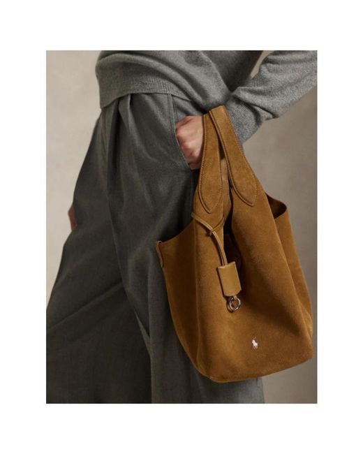 Polo Ralph Lauren Brown Handbags