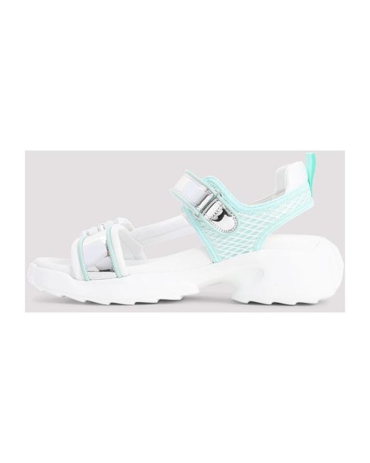 Roger Vivier White Flat Sandals