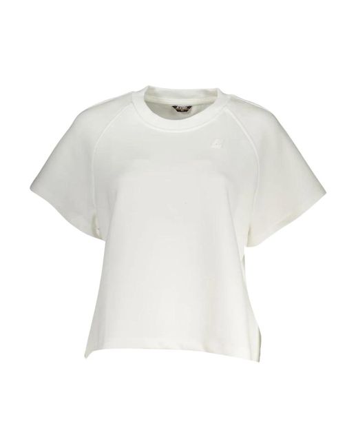 T-camicie di K-Way in White