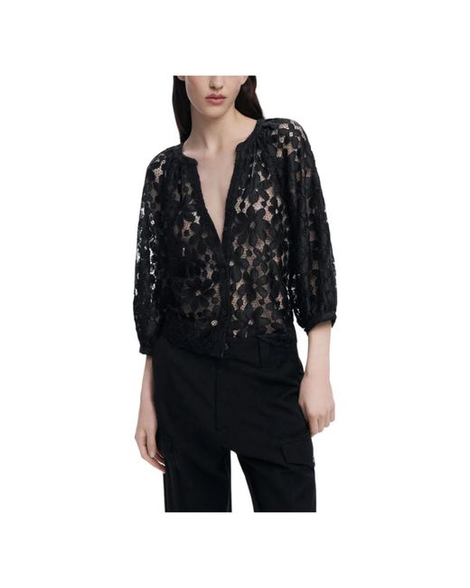 Blouses Desigual de color Black