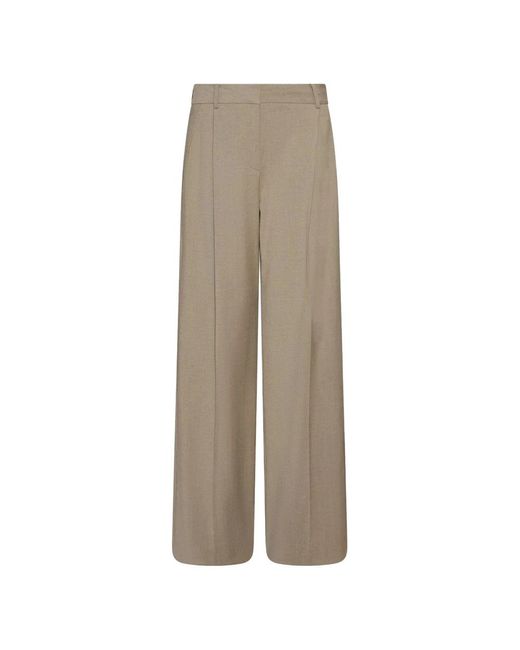 Marella Women's Brown Wide Pants