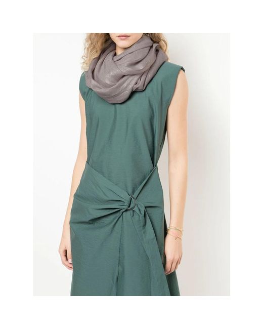 Brunello Cucinelli Brown Scarves