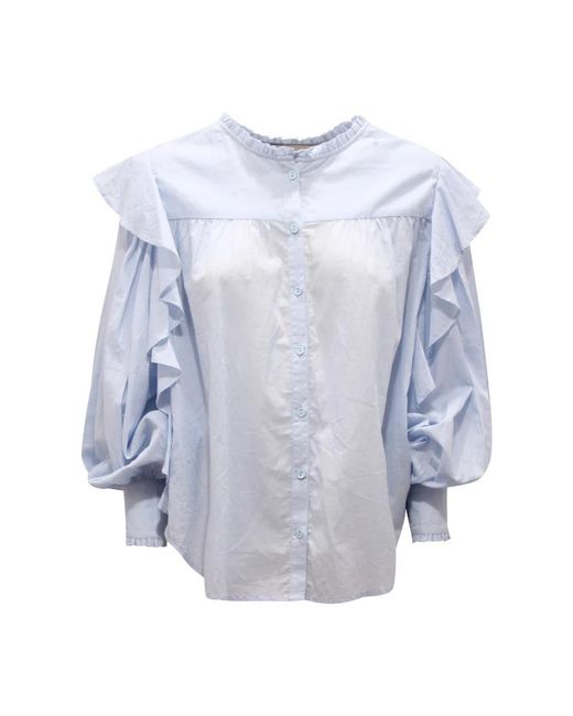 EMMA & GAIA Blue Blouses