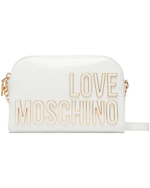 Love Moschino White Cross Body Bags