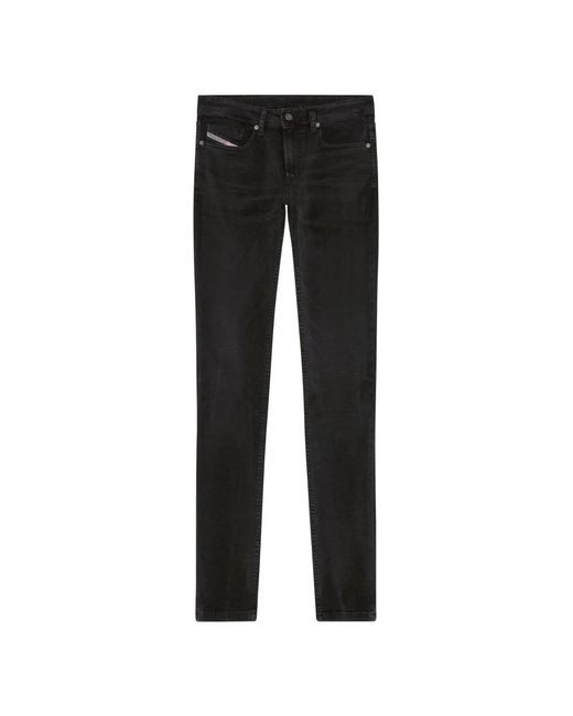 DIESEL Black Slim-Fit Jeans for men