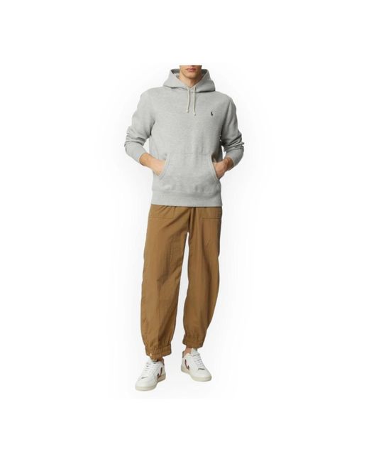Polo Ralph Lauren Gray Hoodies for men