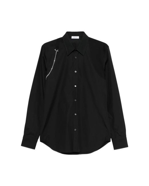 McQueen Black Casual Shirts for men