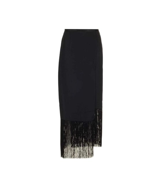 Taller Marmo Black Midi Skirts
